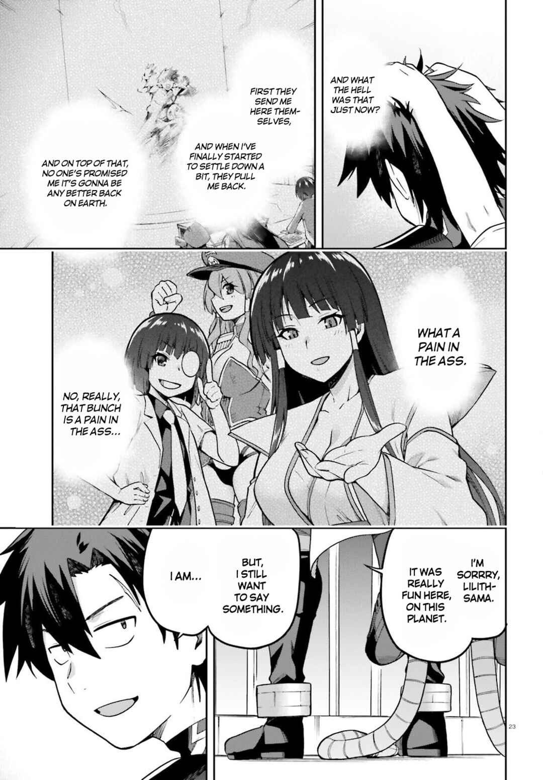 Page 23 Chapter 46 Sentouin, Hakenshimasu!