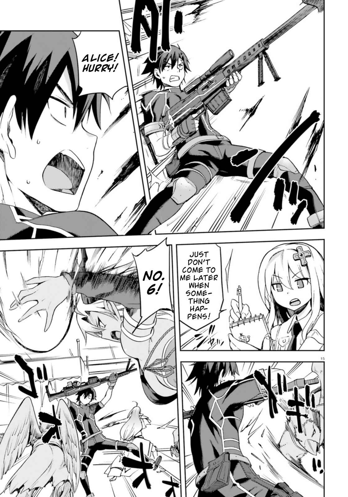 Page 15 Chapter 15 Sentouin, Hakenshimasu!