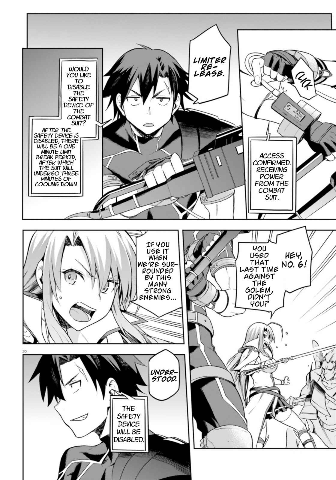 Page 20 Chapter 15 Sentouin, Hakenshimasu!