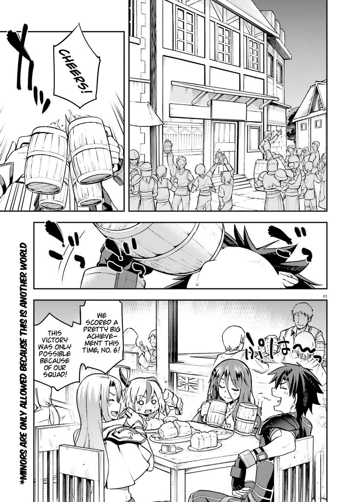 Page 1 Chapter 10 Sentouin, Hakenshimasu!
