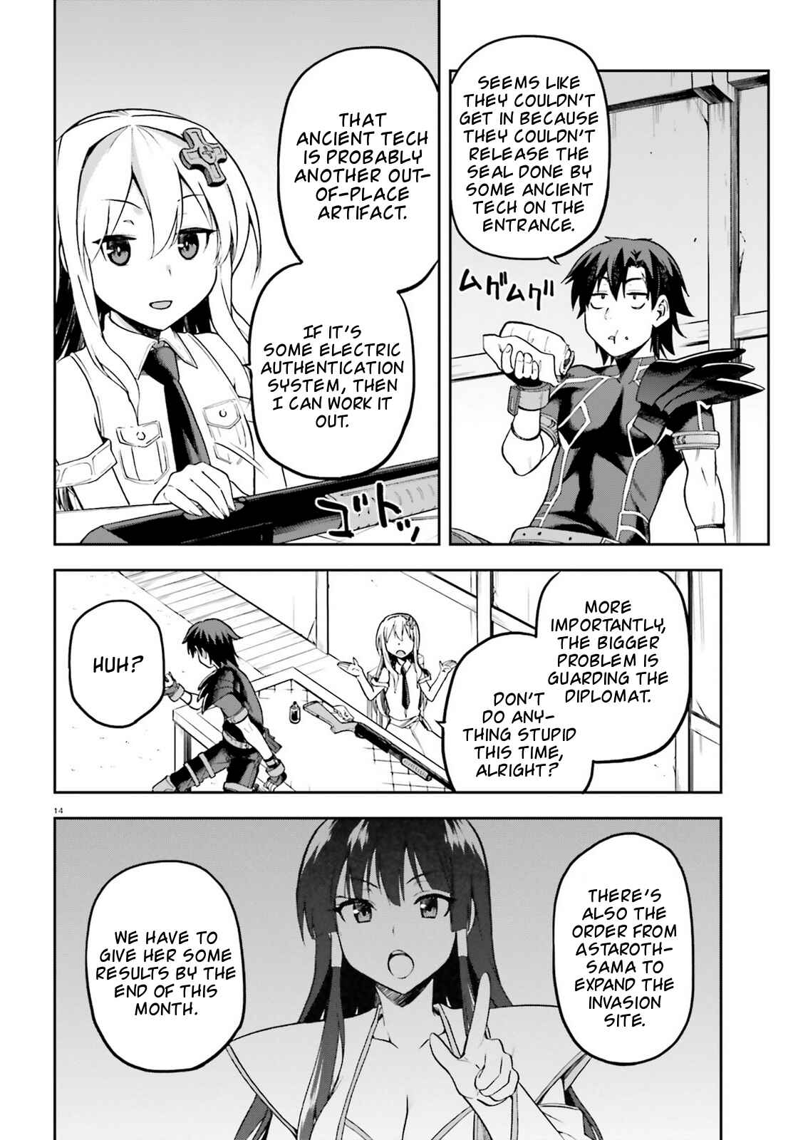 Page 14 Chapter 19 Sentouin, Hakenshimasu!