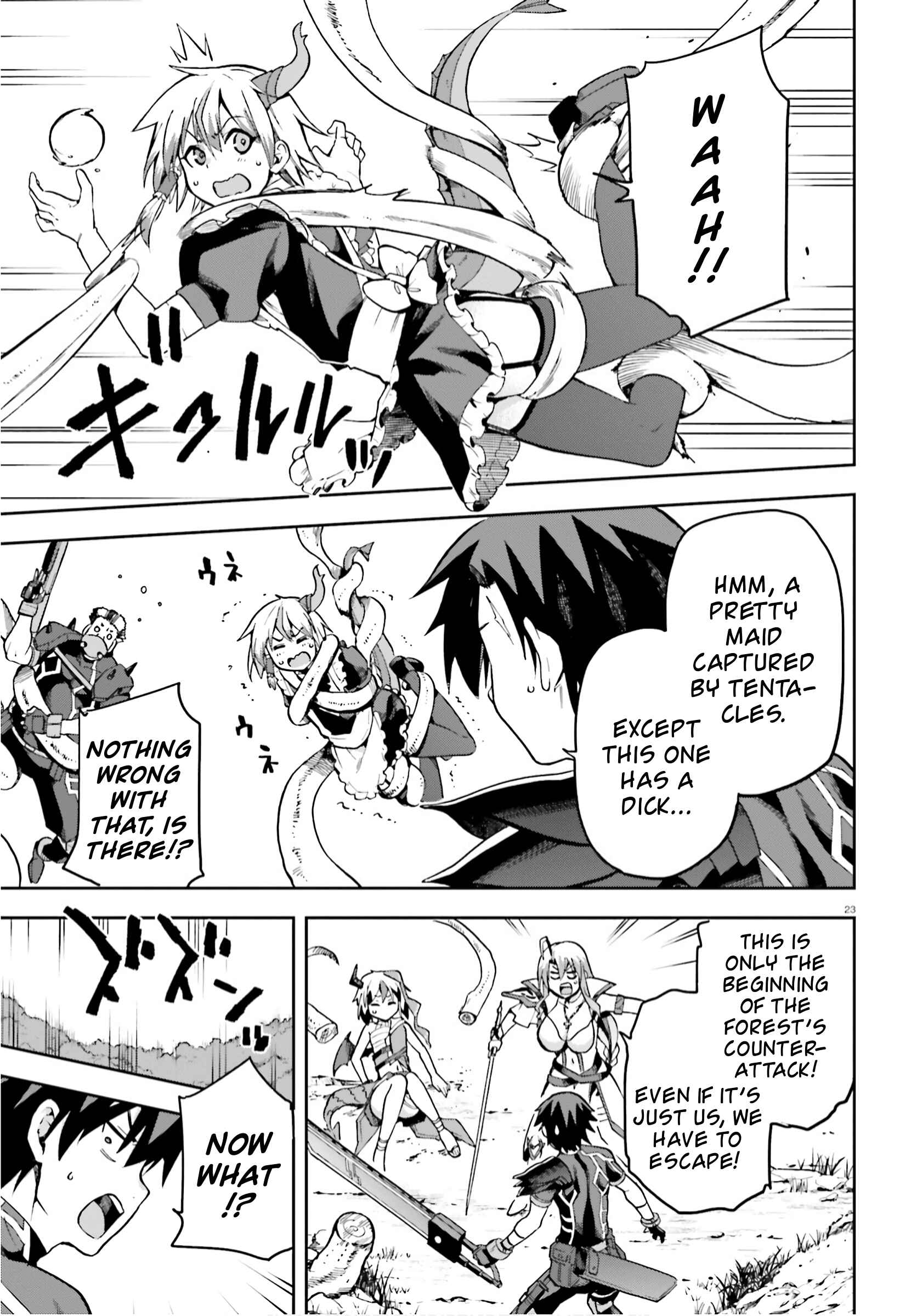 Page 23 Chapter 31 Sentouin, Hakenshimasu!