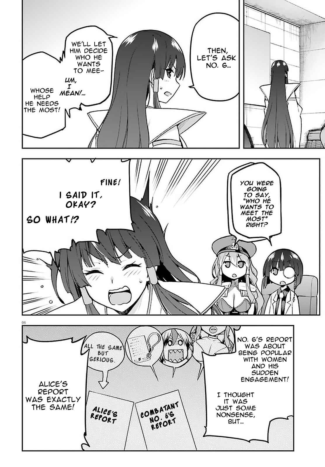 Page 4 Chapter 39 Sentouin, Hakenshimasu!