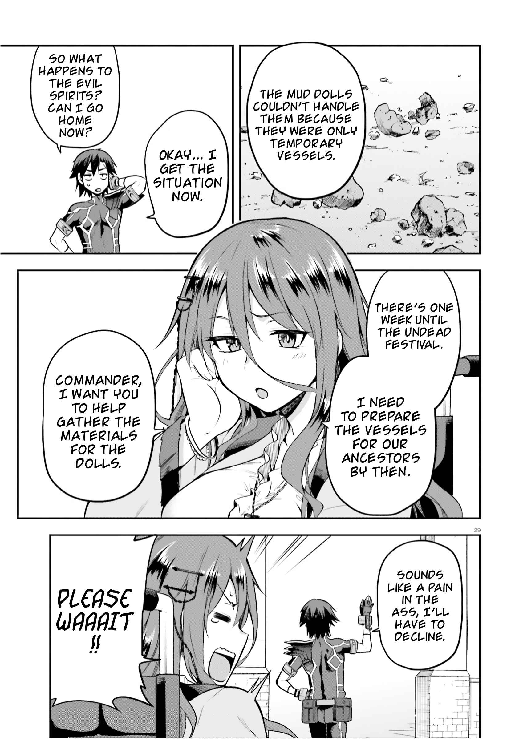 Page 27 Chapter 28 Sentouin, Hakenshimasu!