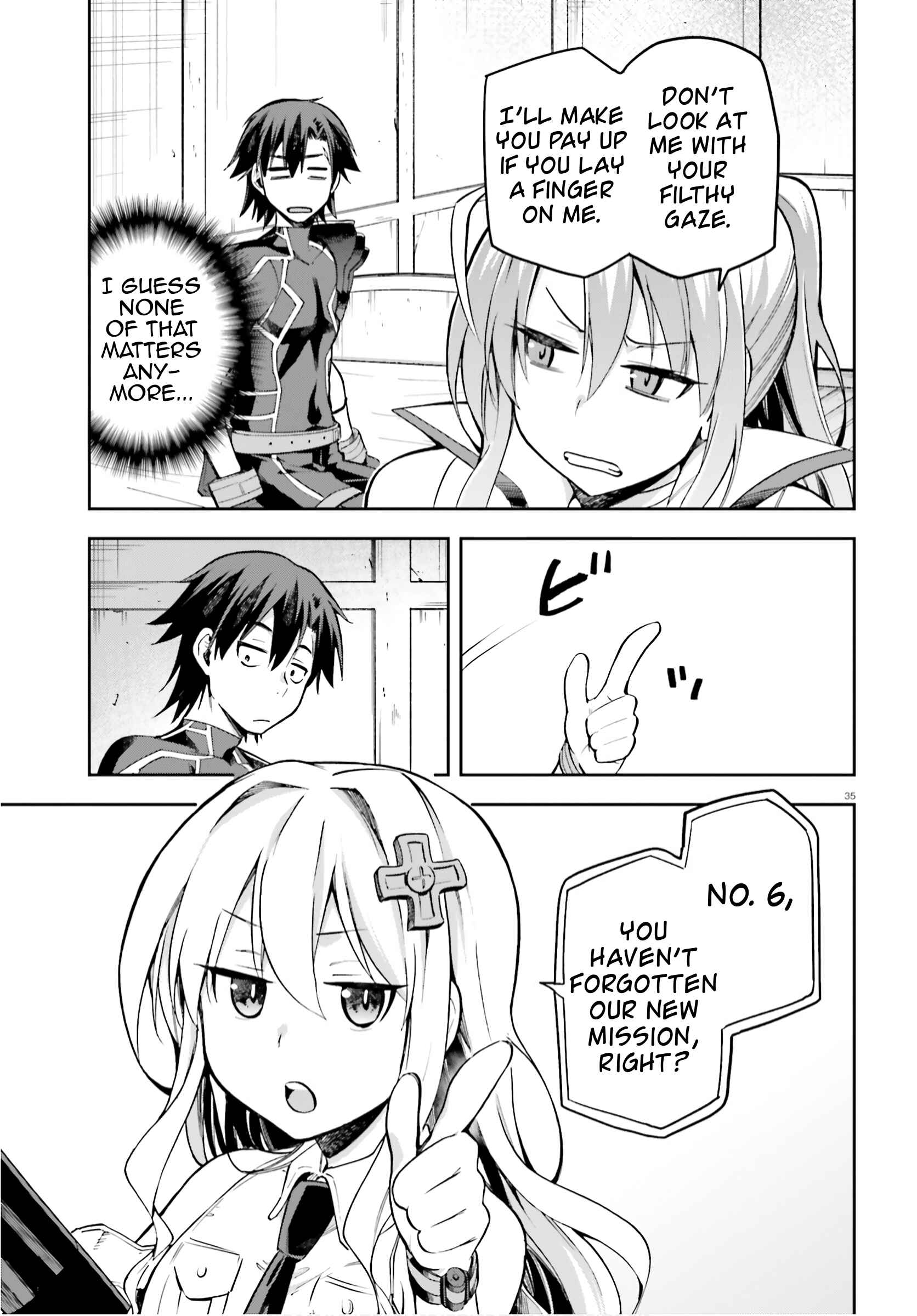 Page 33 Chapter 28 Sentouin, Hakenshimasu!