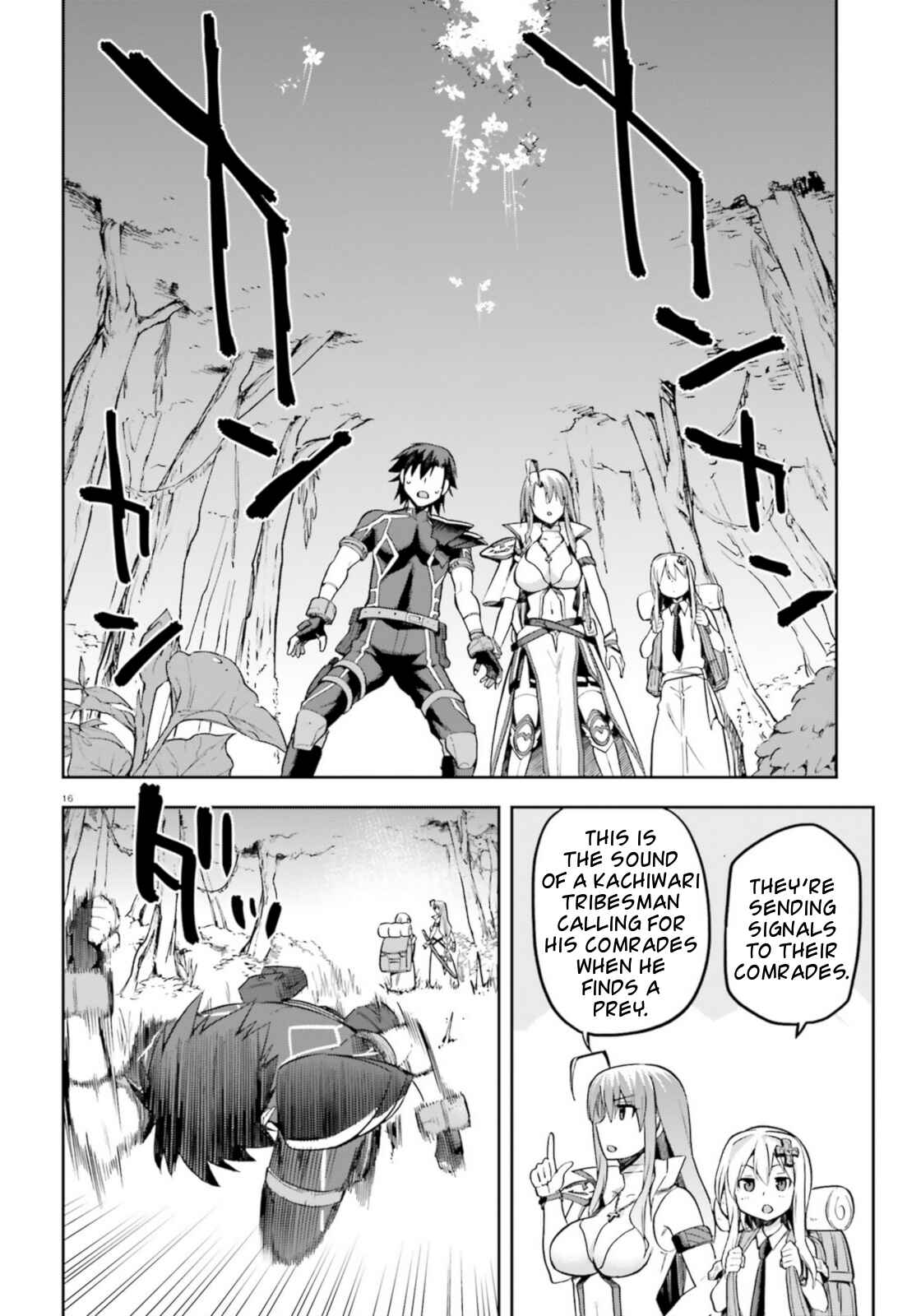 Page 16 Chapter 18 Sentouin, Hakenshimasu!