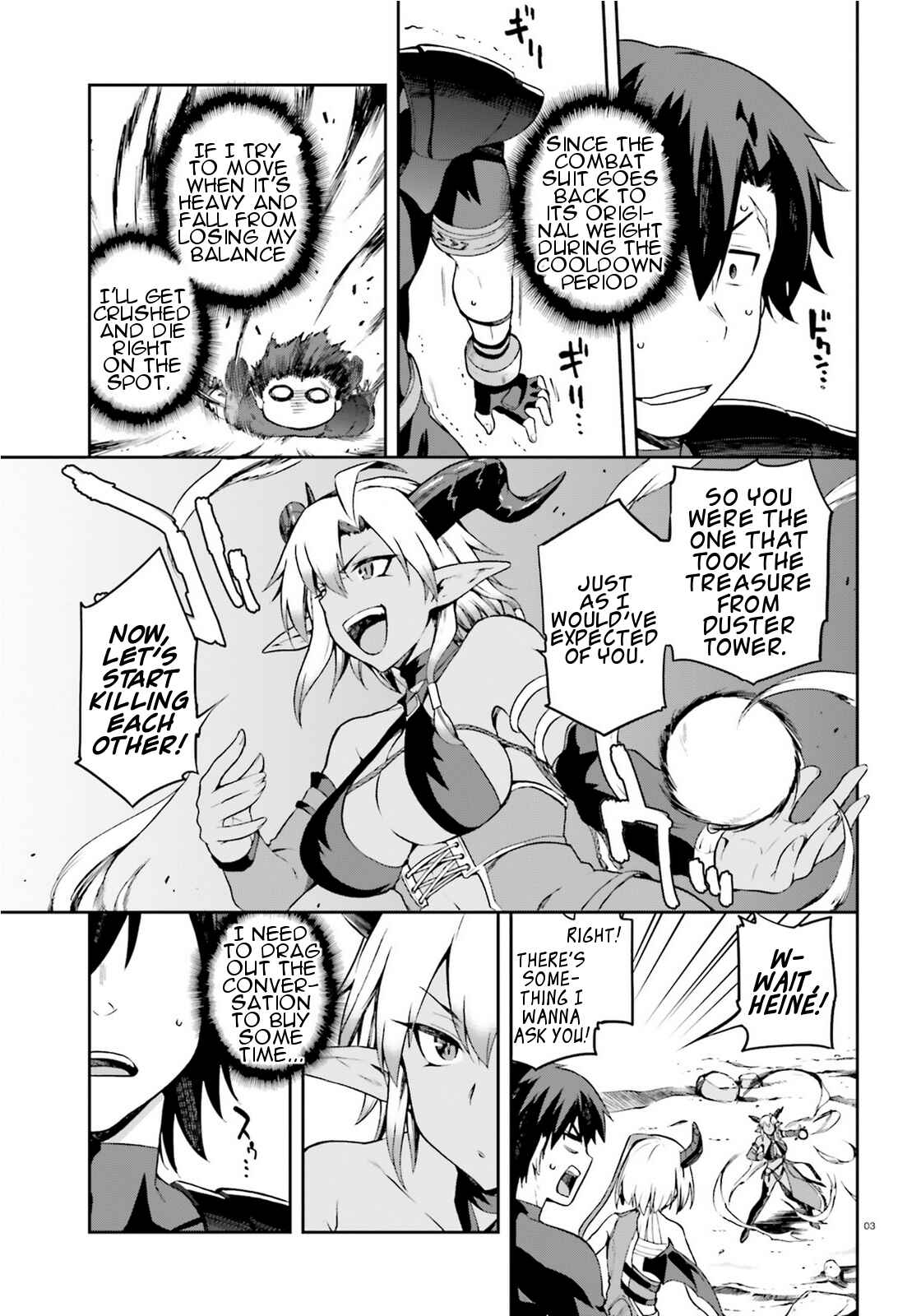 Page 3 Chapter 9 Sentouin, Hakenshimasu!