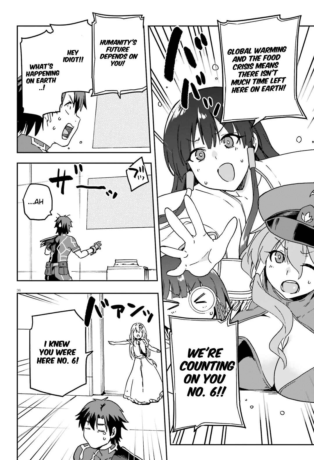 Page 35 Chapter 66 Sentouin, Hakenshimasu!