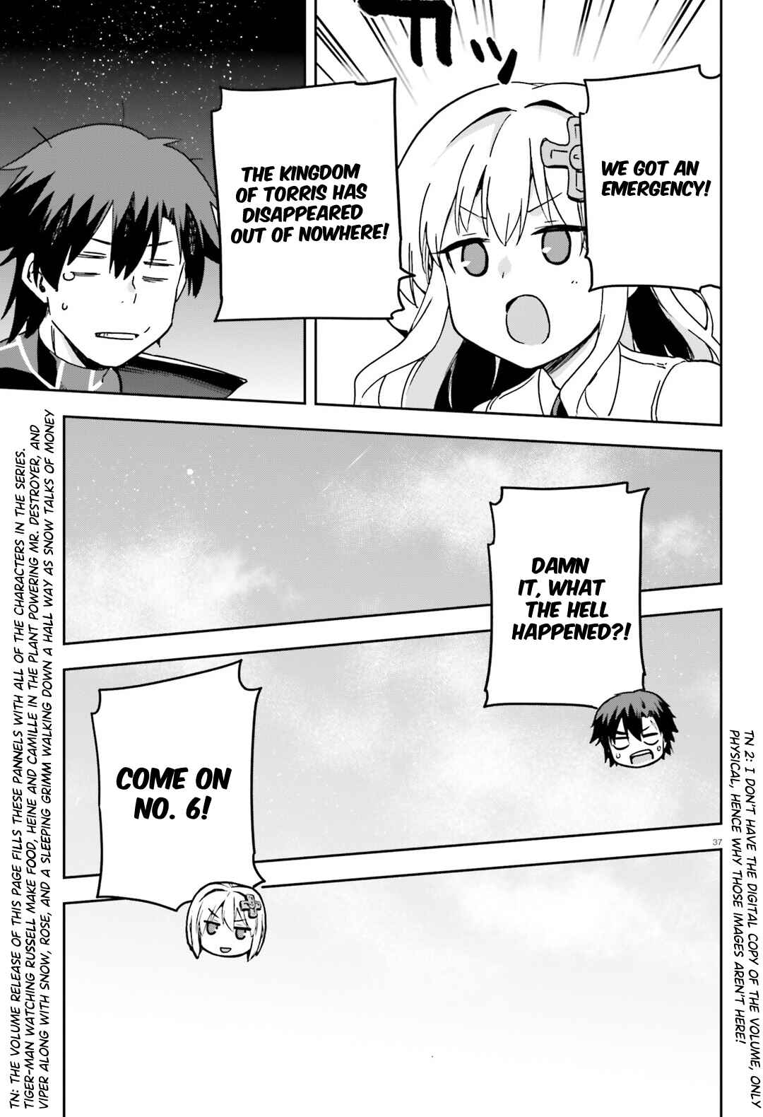 Page 36 Chapter 66 Sentouin, Hakenshimasu!