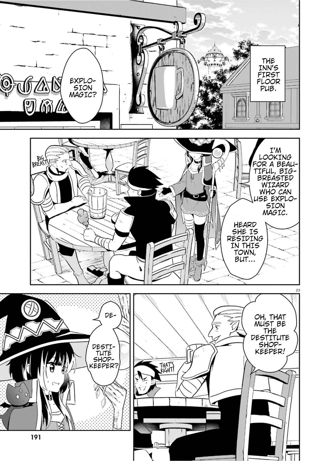 Page 22 Chapter 14 Kono Subarashii Sekai ni Bakuen wo!