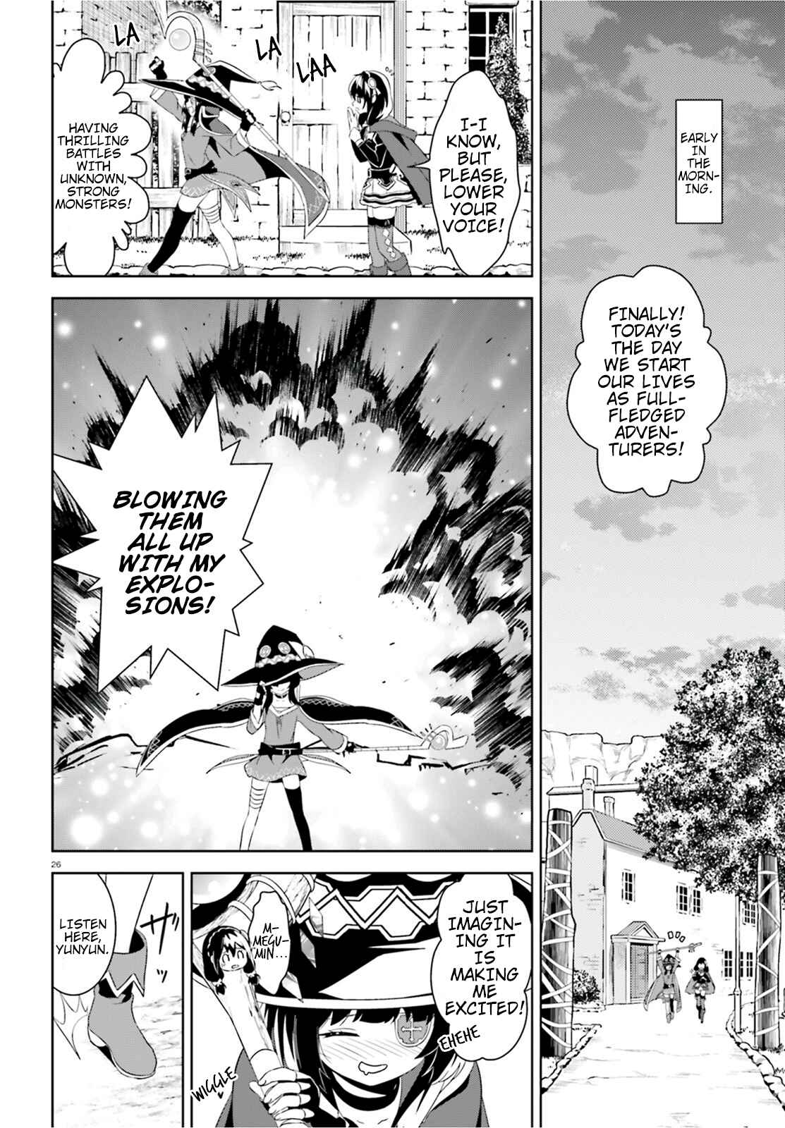 Page 25 Chapter 14 Kono Subarashii Sekai ni Bakuen wo!