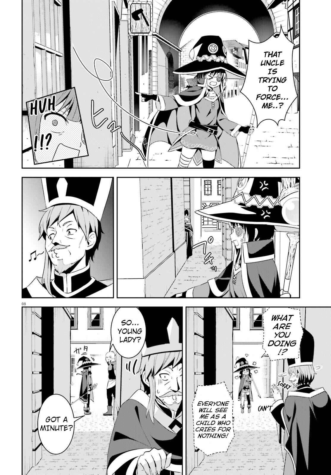 Page 8 Chapter 10 Kono Subarashii Sekai ni Bakuen wo!