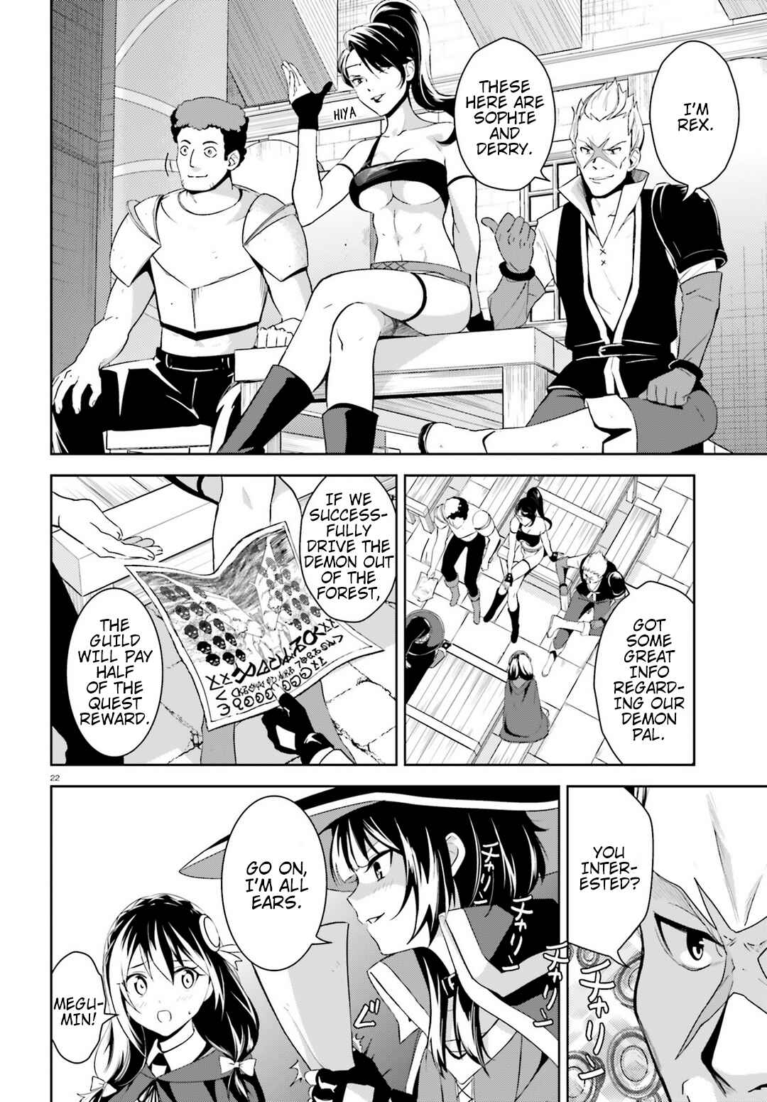 Page 22 Chapter 18 Kono Subarashii Sekai ni Bakuen wo!