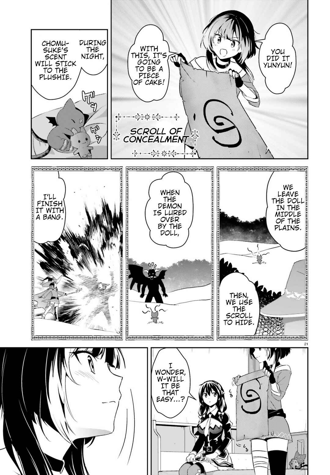 Page 21 Chapter 19 Kono Subarashii Sekai ni Bakuen wo!
