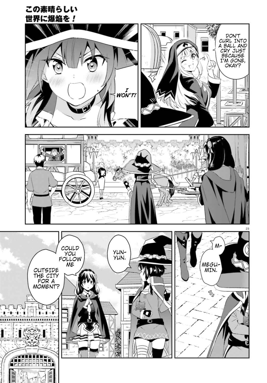 Page 22 Chapter 20 Kono Subarashii Sekai ni Bakuen wo!