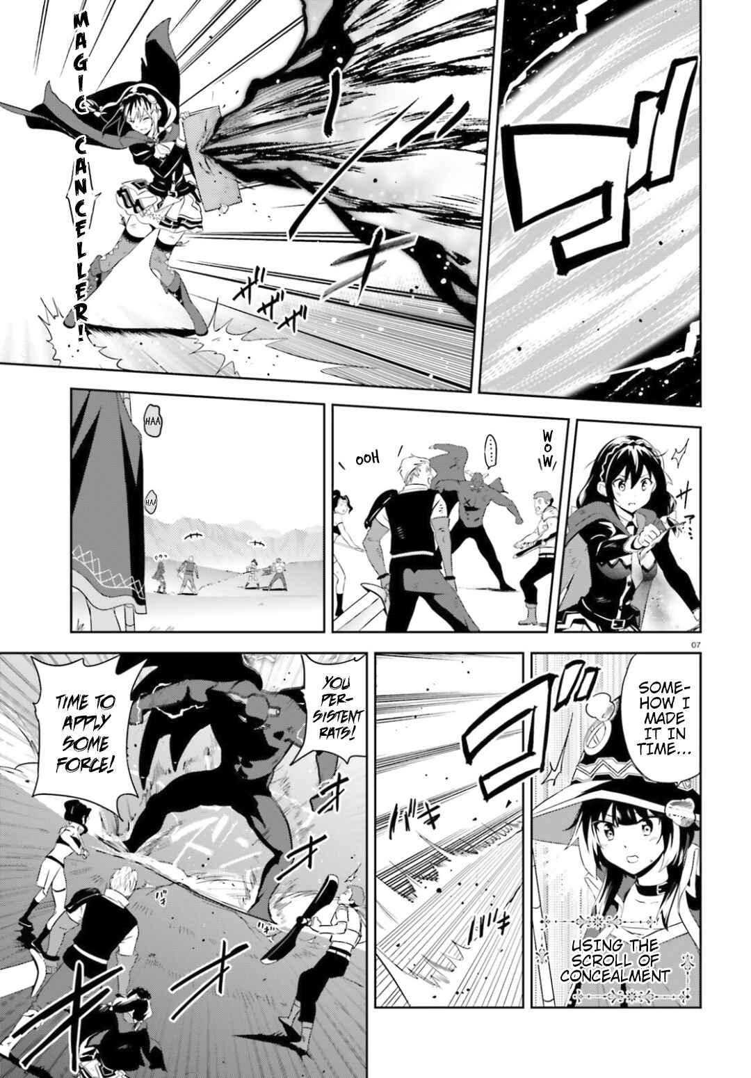 Page 7 Chapter 20 Kono Subarashii Sekai ni Bakuen wo!