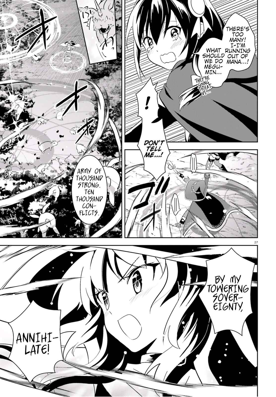Page 27 Chapter 16 Kono Subarashii Sekai ni Bakuen wo!