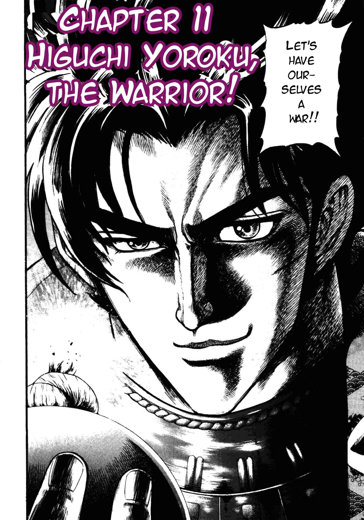 Page 10 Chapter 11 Gifuu Doudou!! Naoe Kanetsugu - Maeda Keiji Tsukigatari