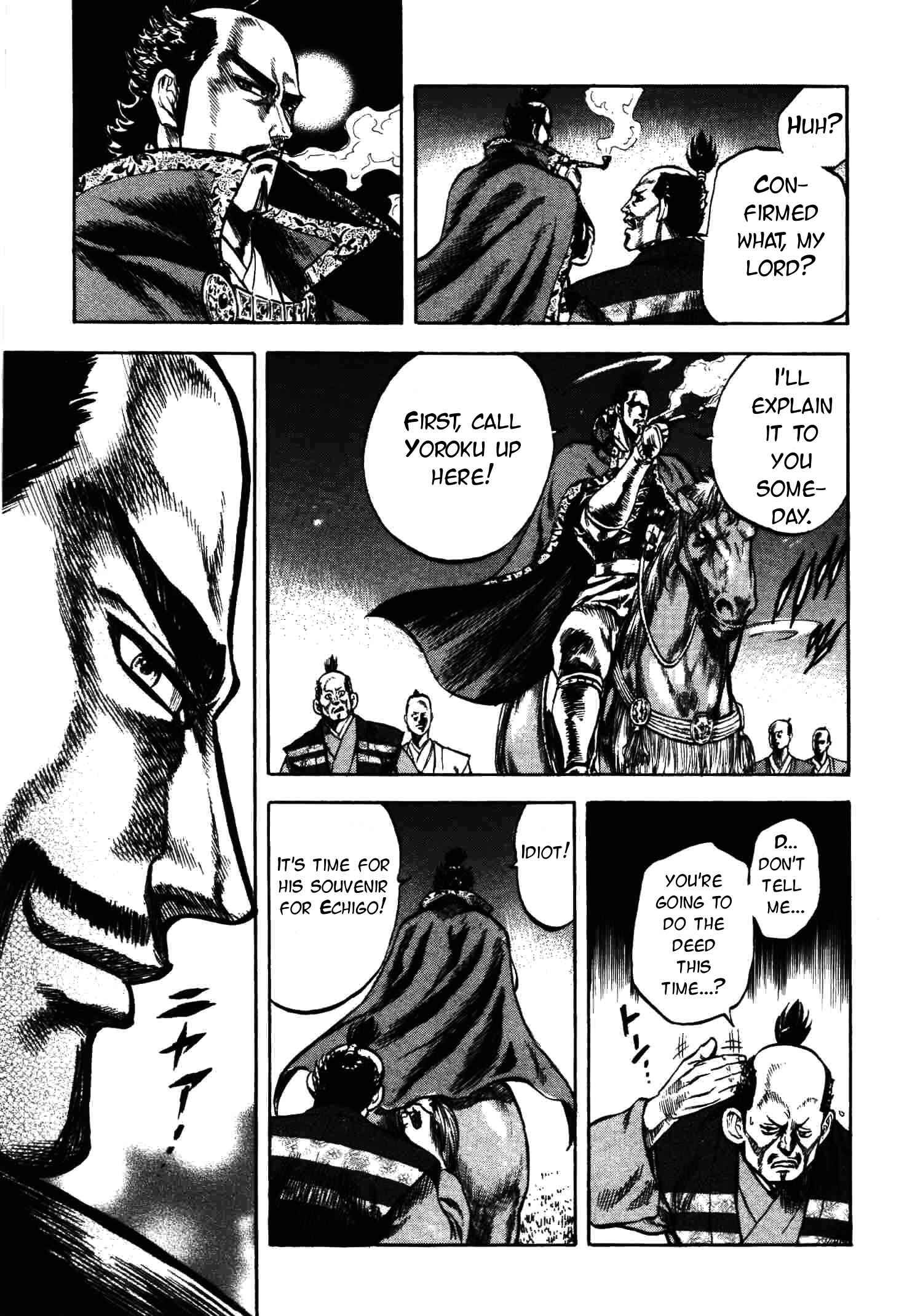 Page 8 Chapter 11 Gifuu Doudou!! Naoe Kanetsugu - Maeda Keiji Tsukigatari