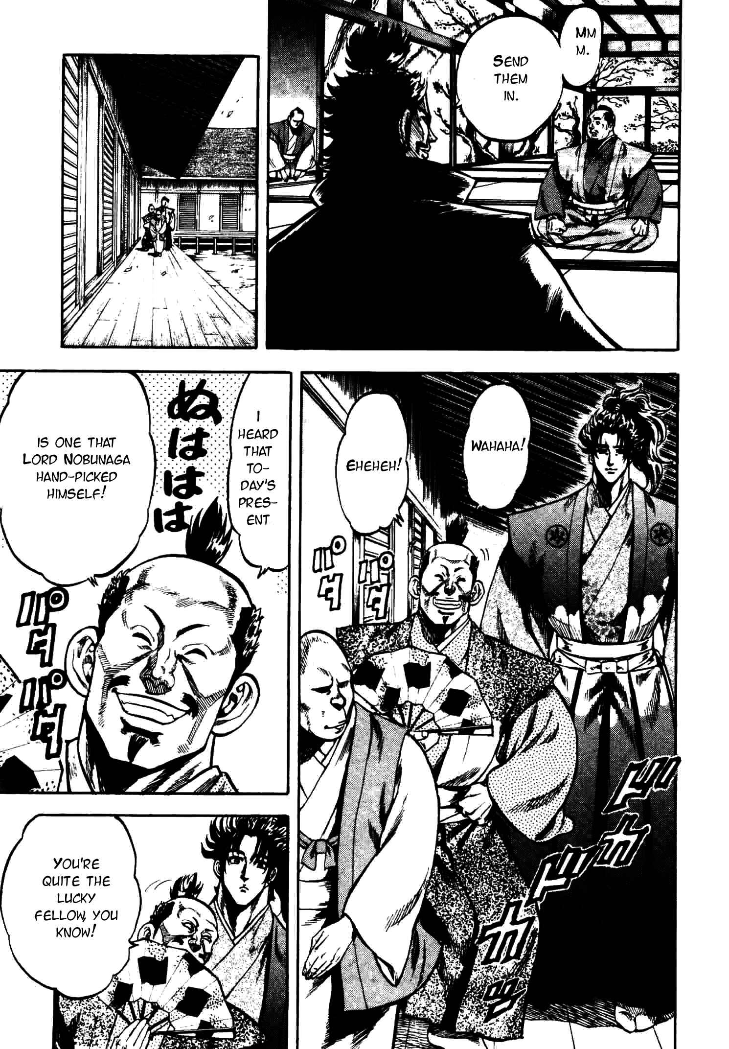 Page 9 Chapter 12 Gifuu Doudou!! Naoe Kanetsugu - Maeda Keiji Tsukigatari
