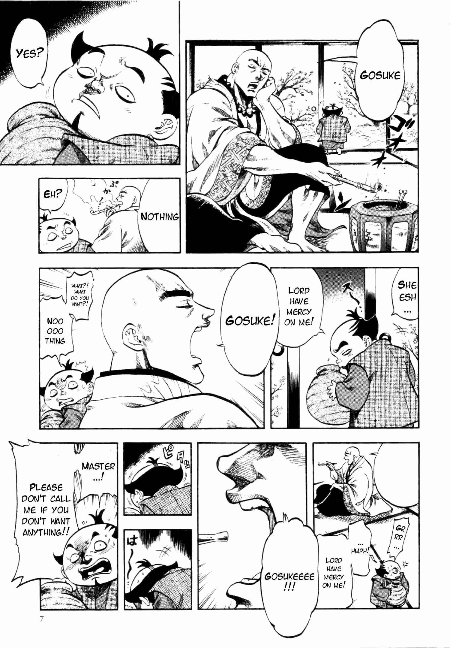Page 9 Chapter 0 Gifuu Doudou!! Naoe Kanetsugu - Maeda Keiji Tsukigatari