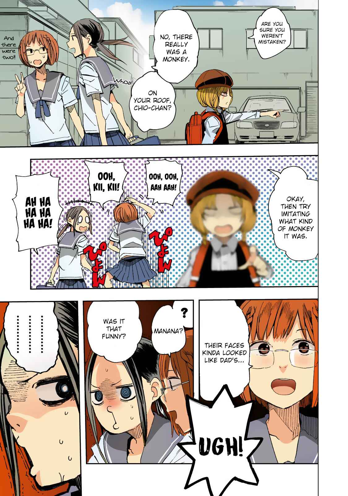 Page 4 Chapter 21 Chio-chan no Tsuugakuro