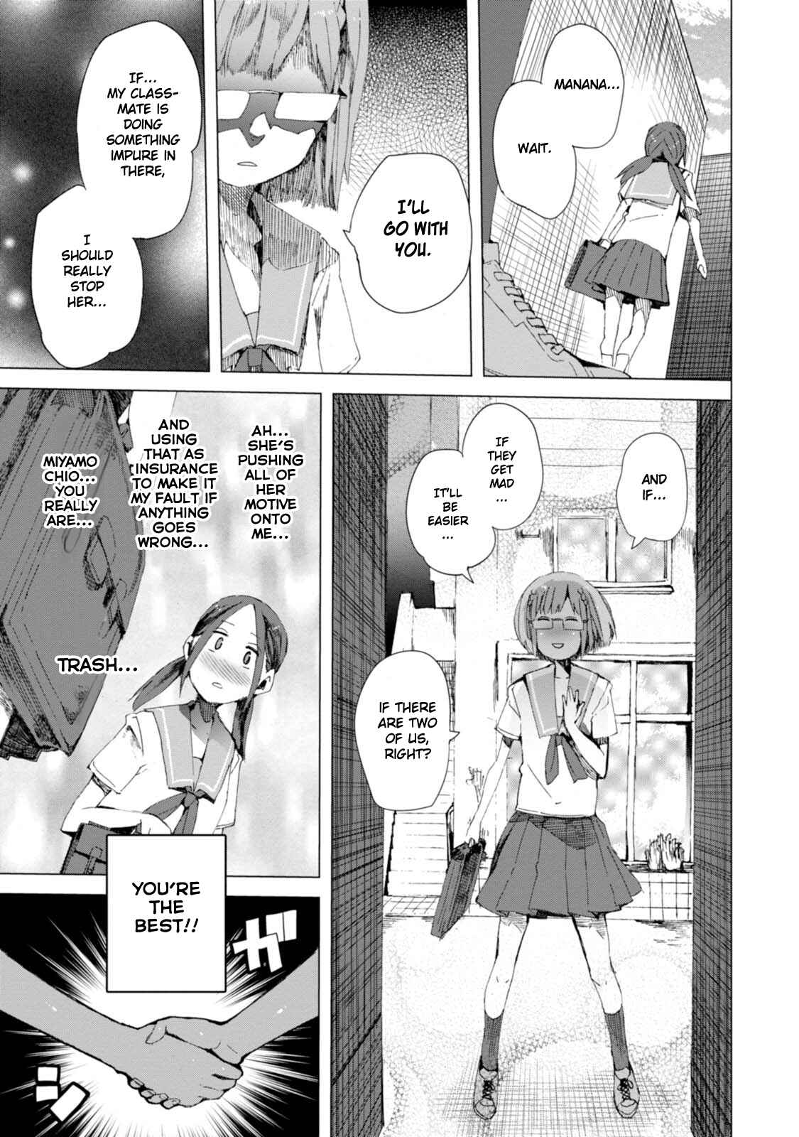 Page 13 Chapter 4 Chio-chan no Tsuugakuro