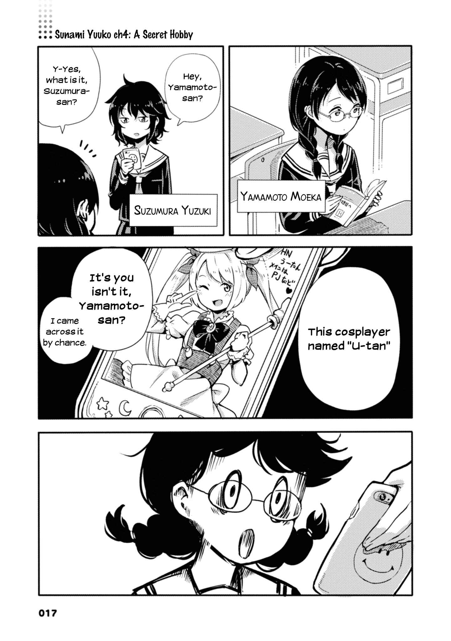 Page 1 Chapter 4 Sunami Yuuko to Yuri na Hitobito