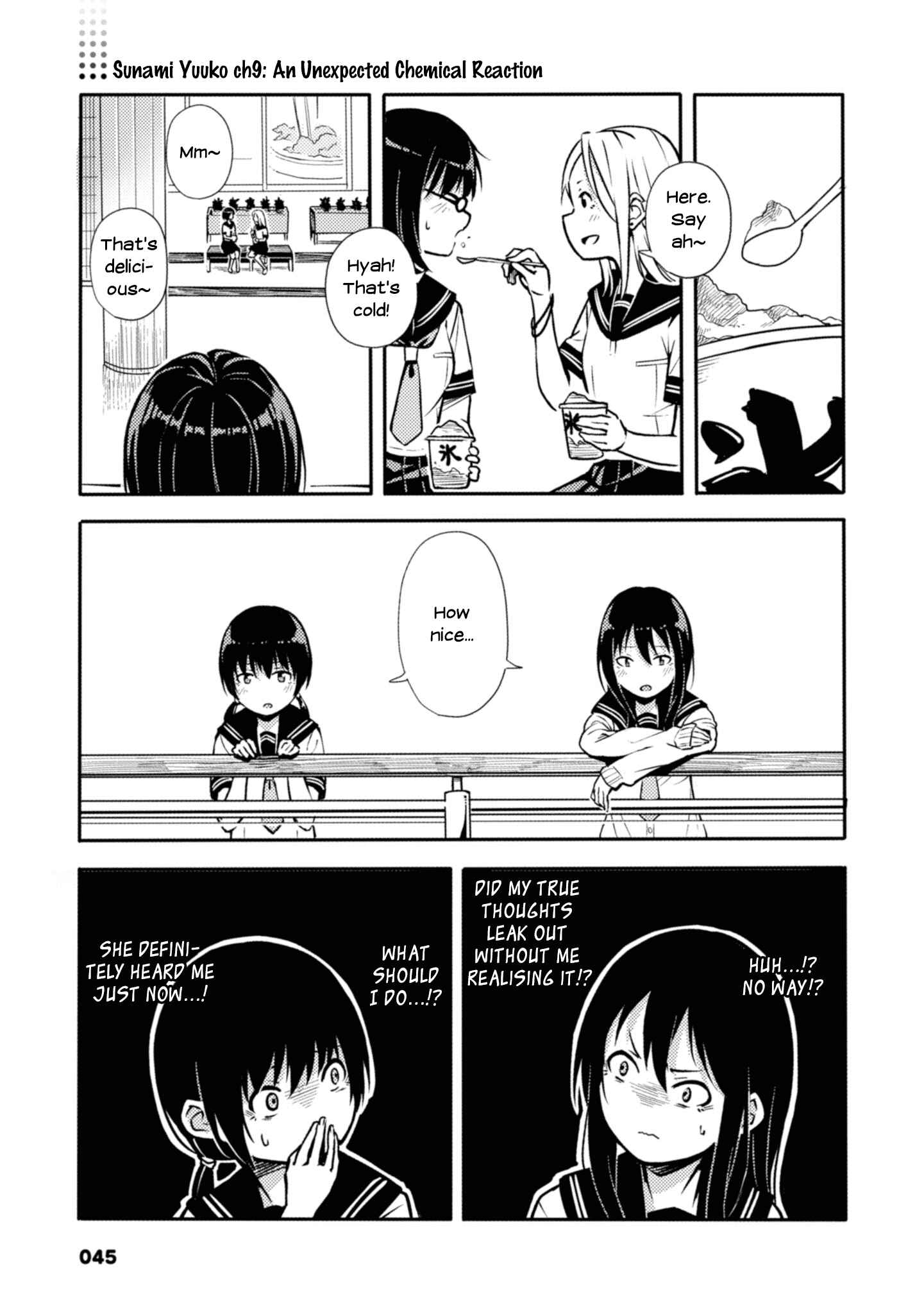 Page 1 Chapter 9 Sunami Yuuko to Yuri na Hitobito