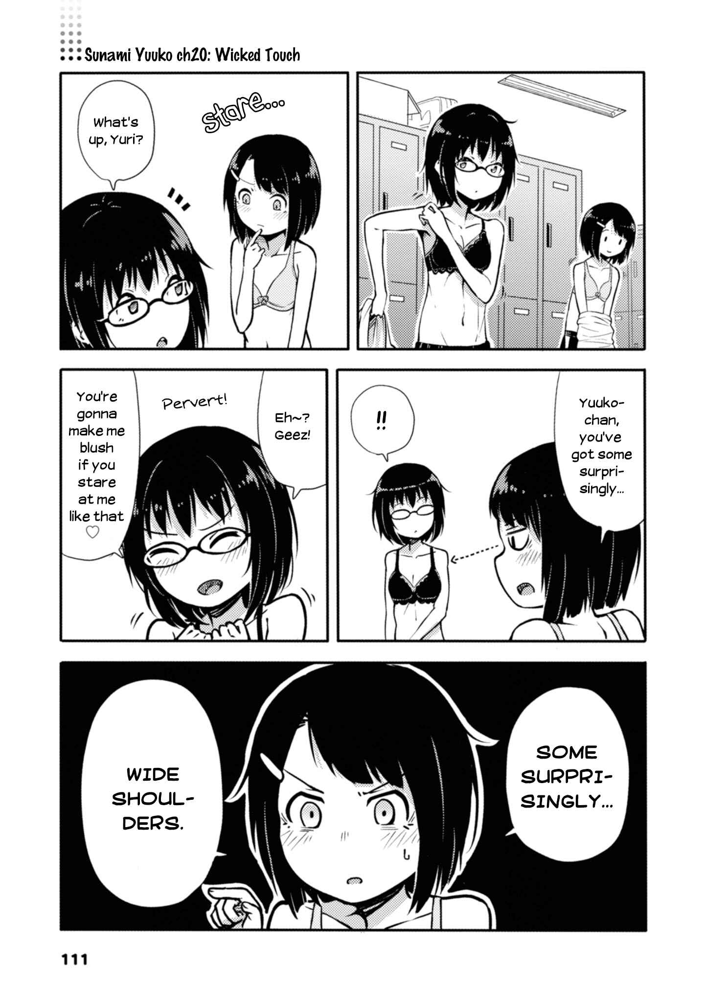 Page 1 Chapter 20 Sunami Yuuko to Yuri na Hitobito