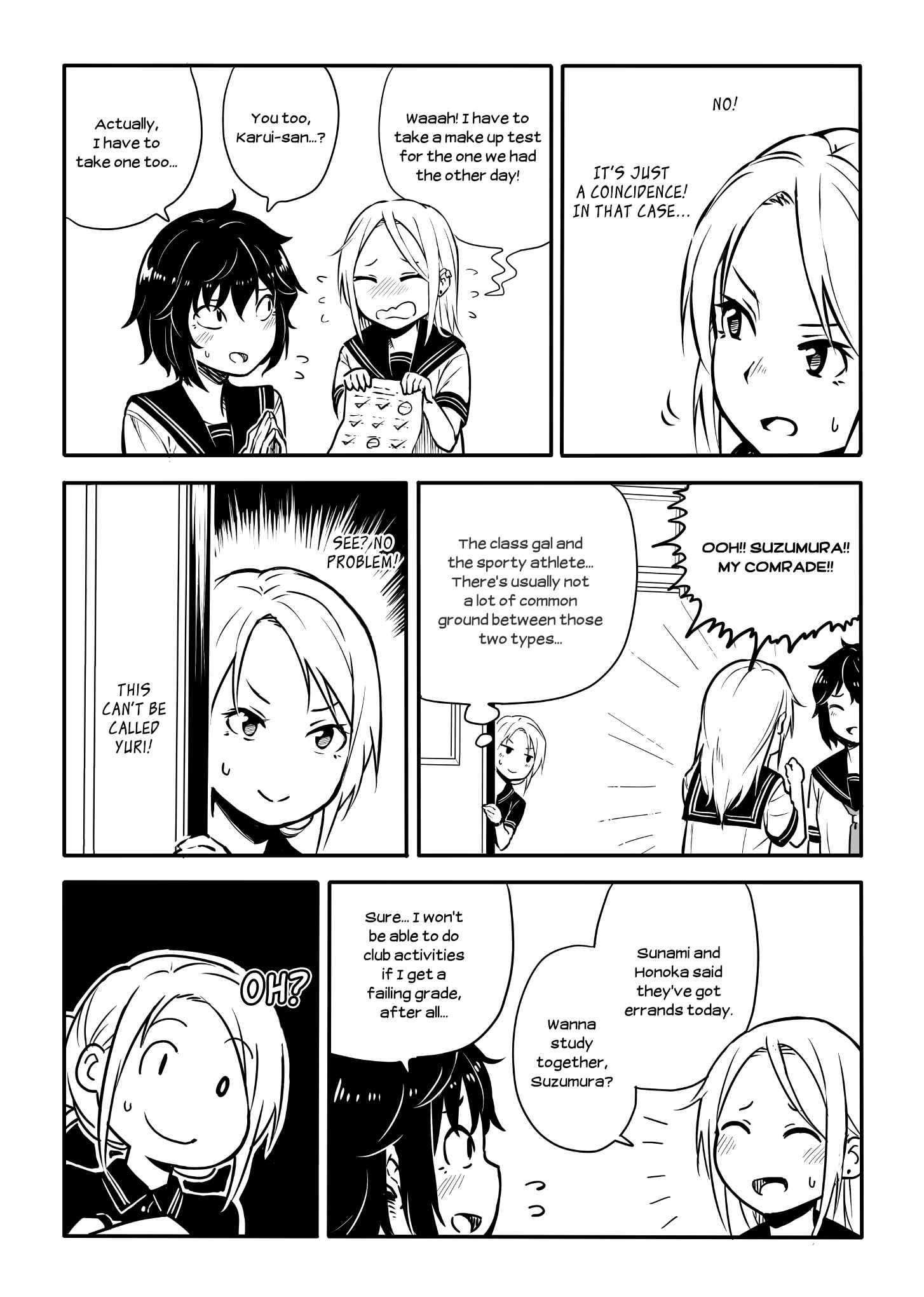 Page 3 Chapter 39 Sunami Yuuko to Yuri na Hitobito