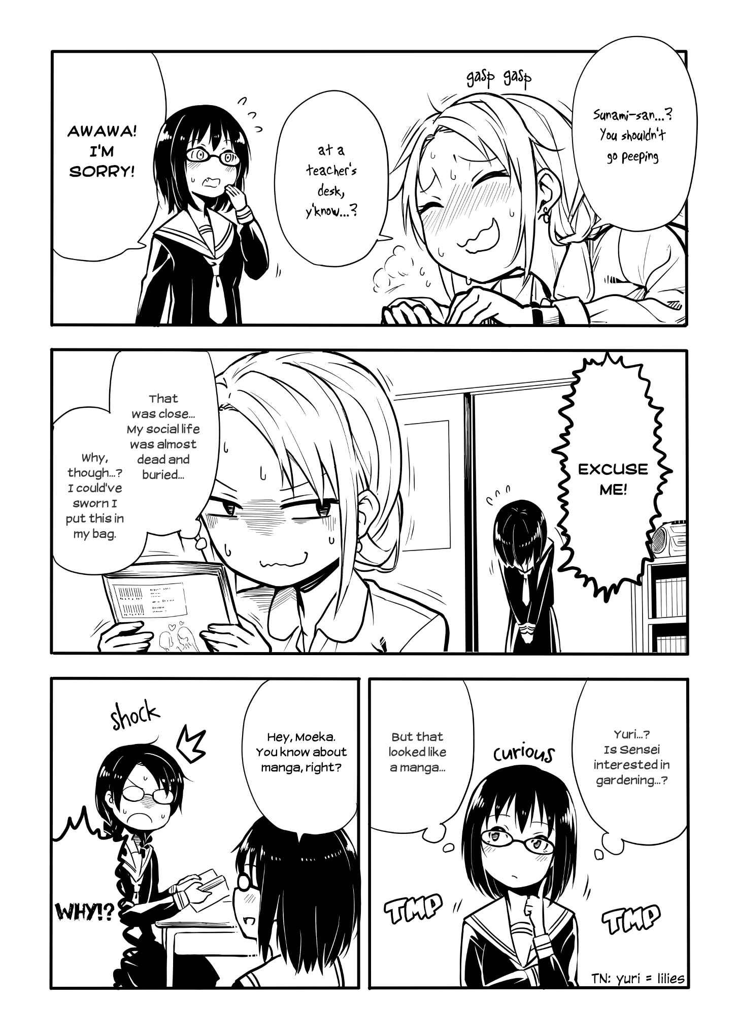 Page 2 Chapter 29 Sunami Yuuko to Yuri na Hitobito