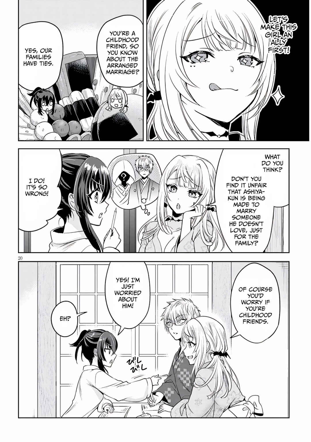 Page 20 Chapter 14 Moteharune, Ashiya-kun