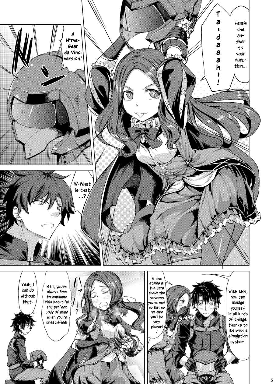 Page 4 Chapter Unknown_28e3 Fate/Grand Order - Scathach Zanmai (Doujinshi)
