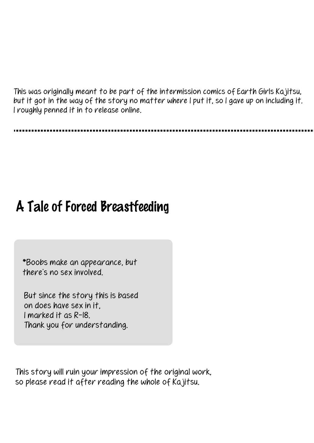 Page 1 Chapter 21.5 Earth Girls
