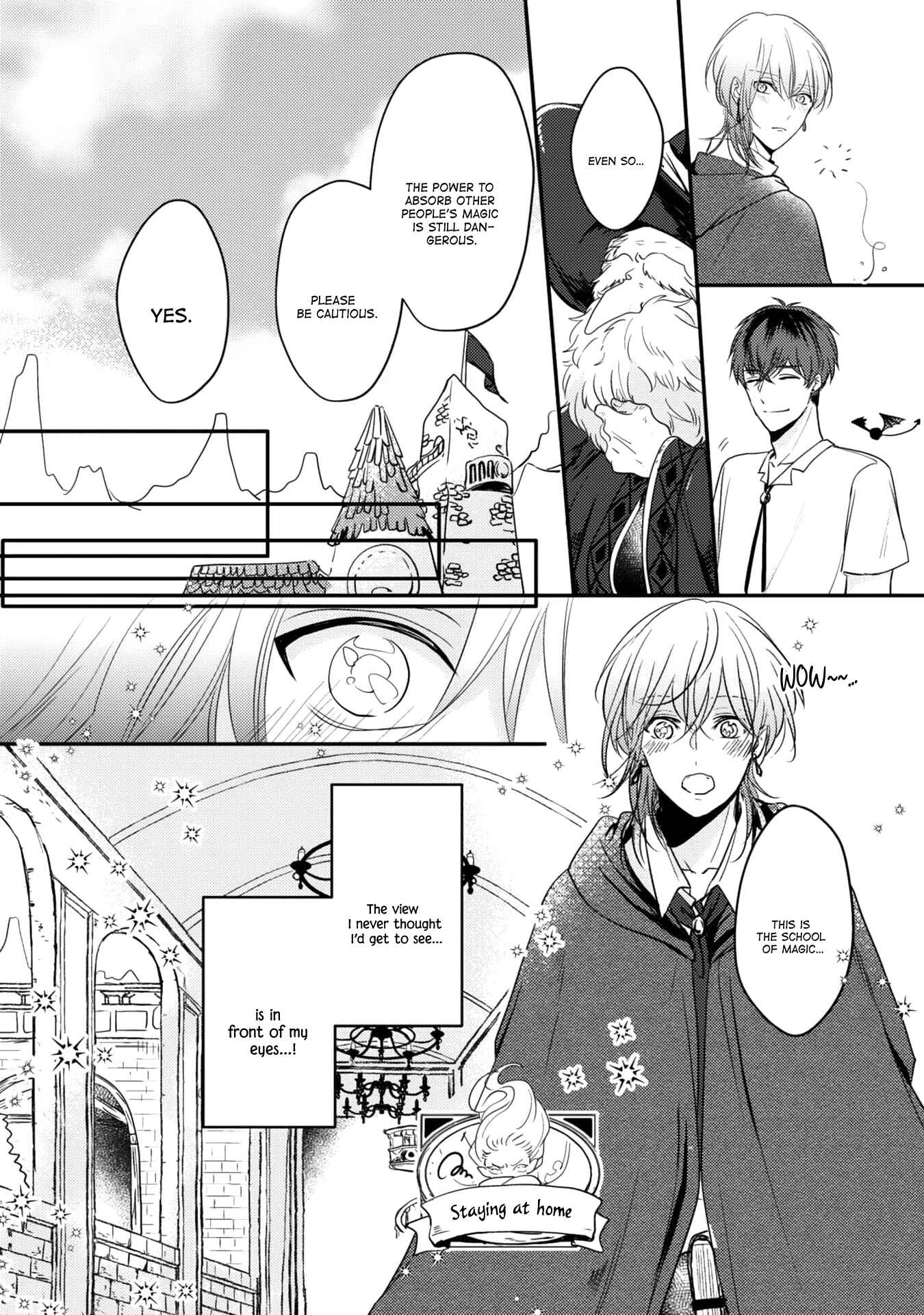 Page 4 Chapter 3 Mahoutsukai wa Furete Tokeru