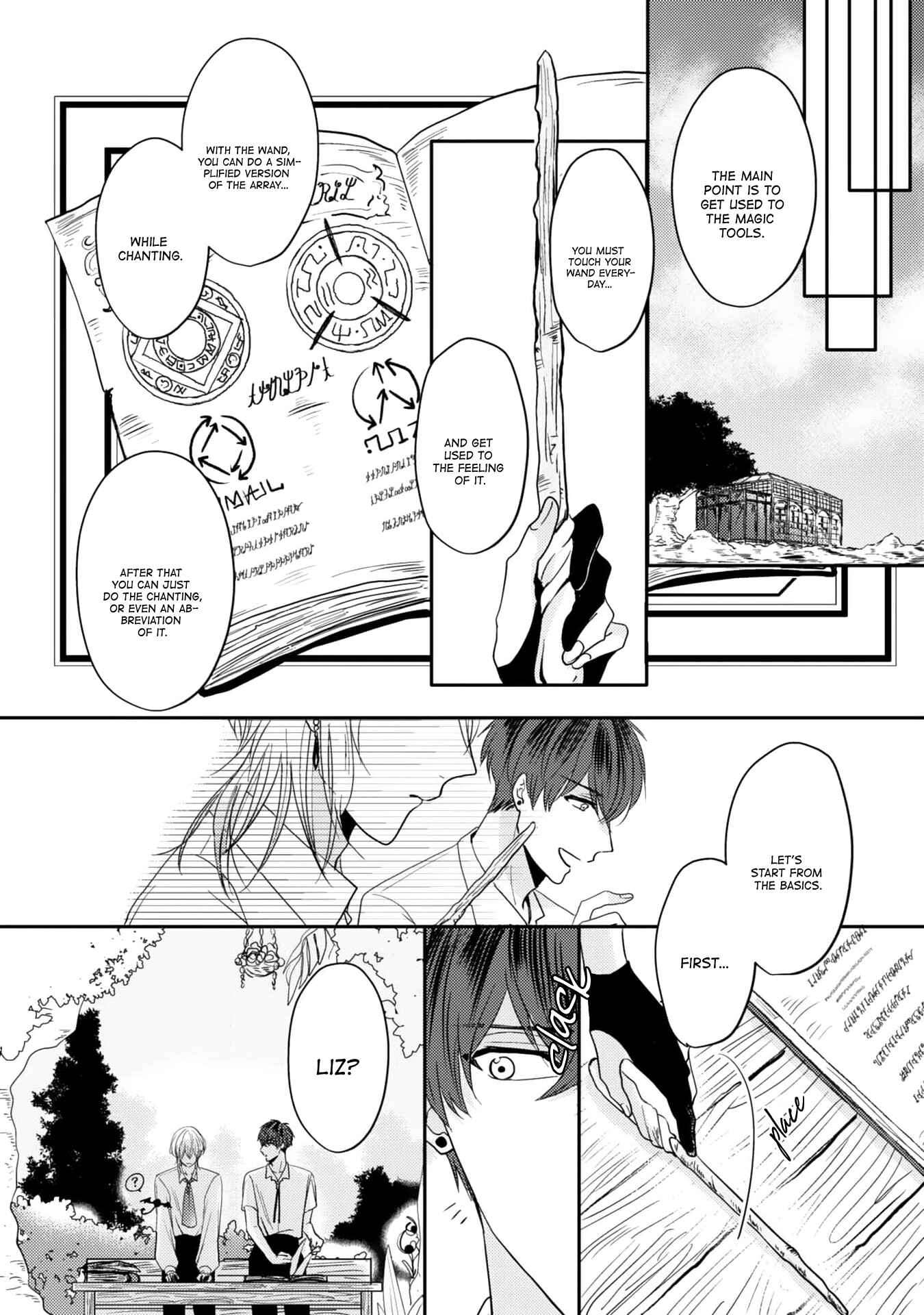 Page 12 Chapter 2 Mahoutsukai wa Furete Tokeru