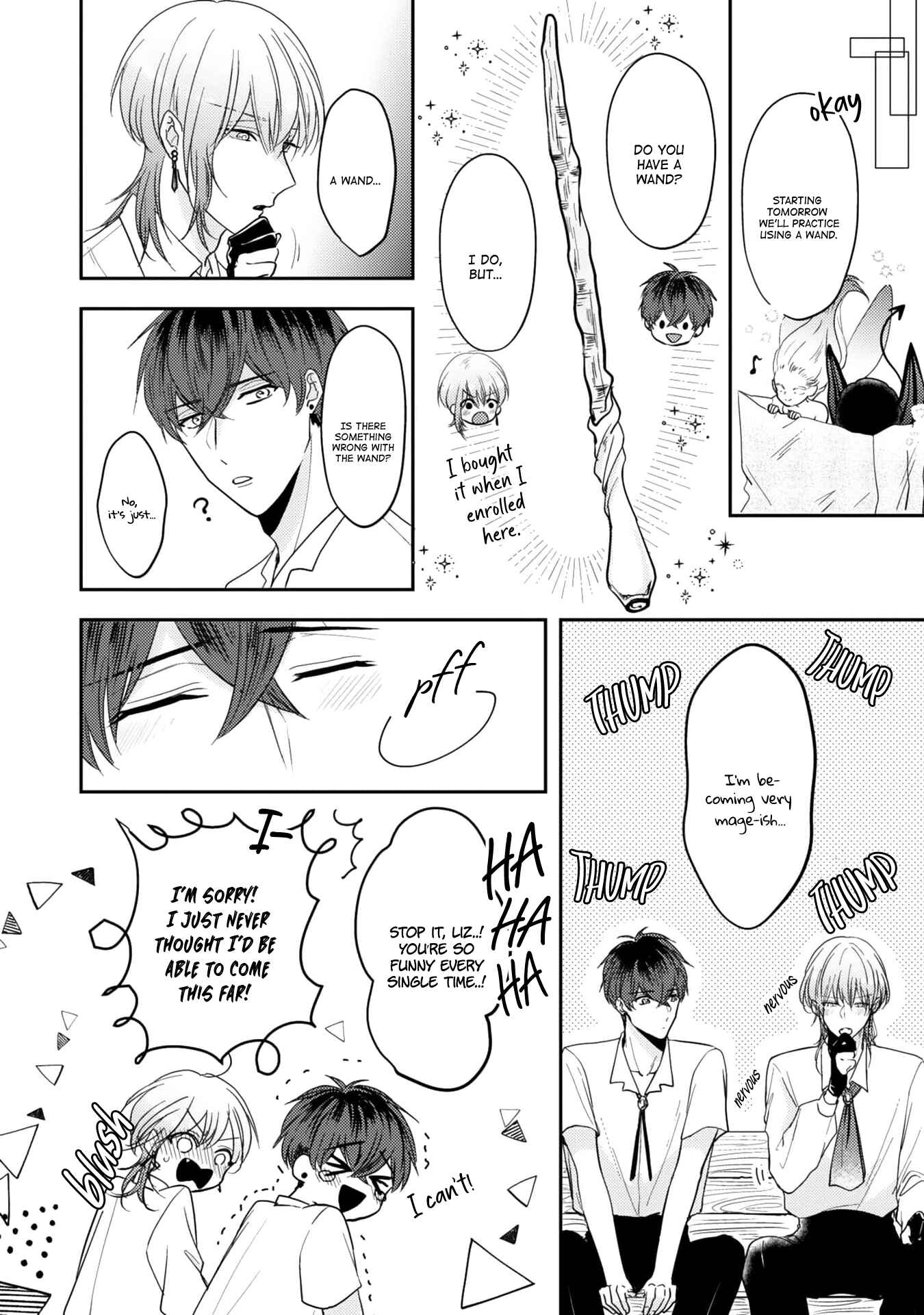 Page 8 Chapter 2 Mahoutsukai wa Furete Tokeru