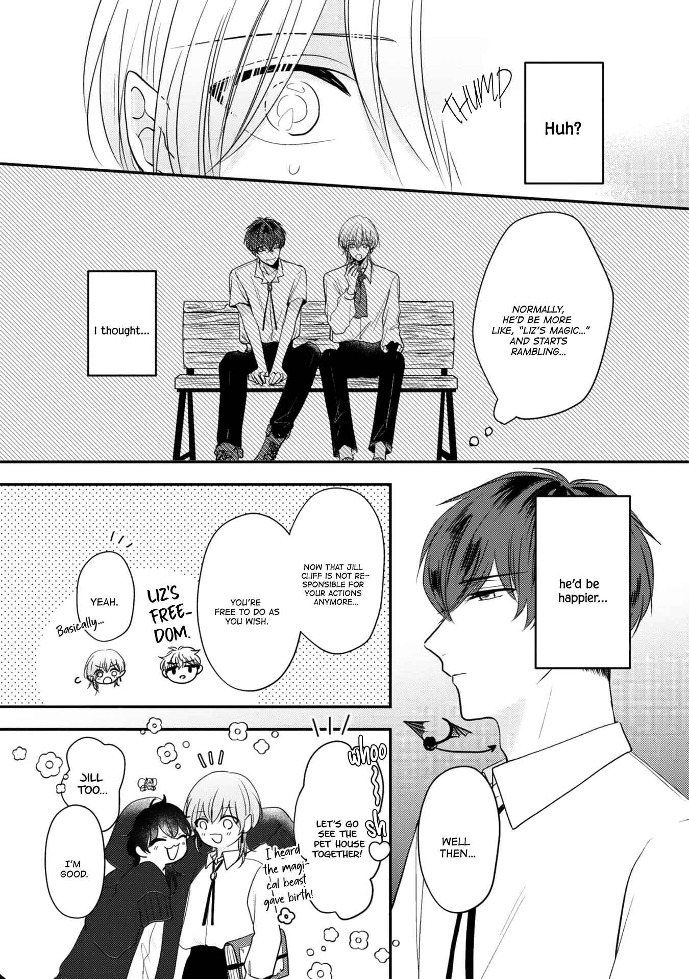 Page 11 Chapter 4 Mahoutsukai wa Furete Tokeru