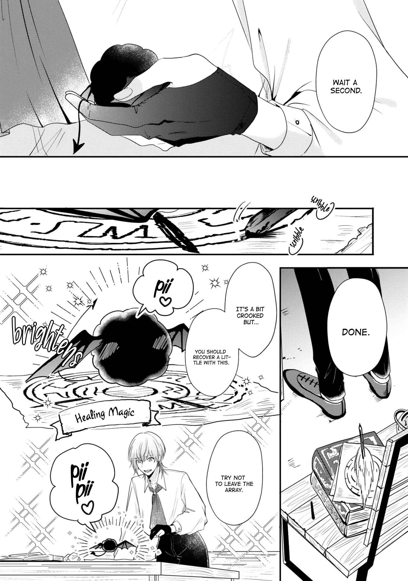 Page 9 Chapter 1 Mahoutsukai wa Furete Tokeru