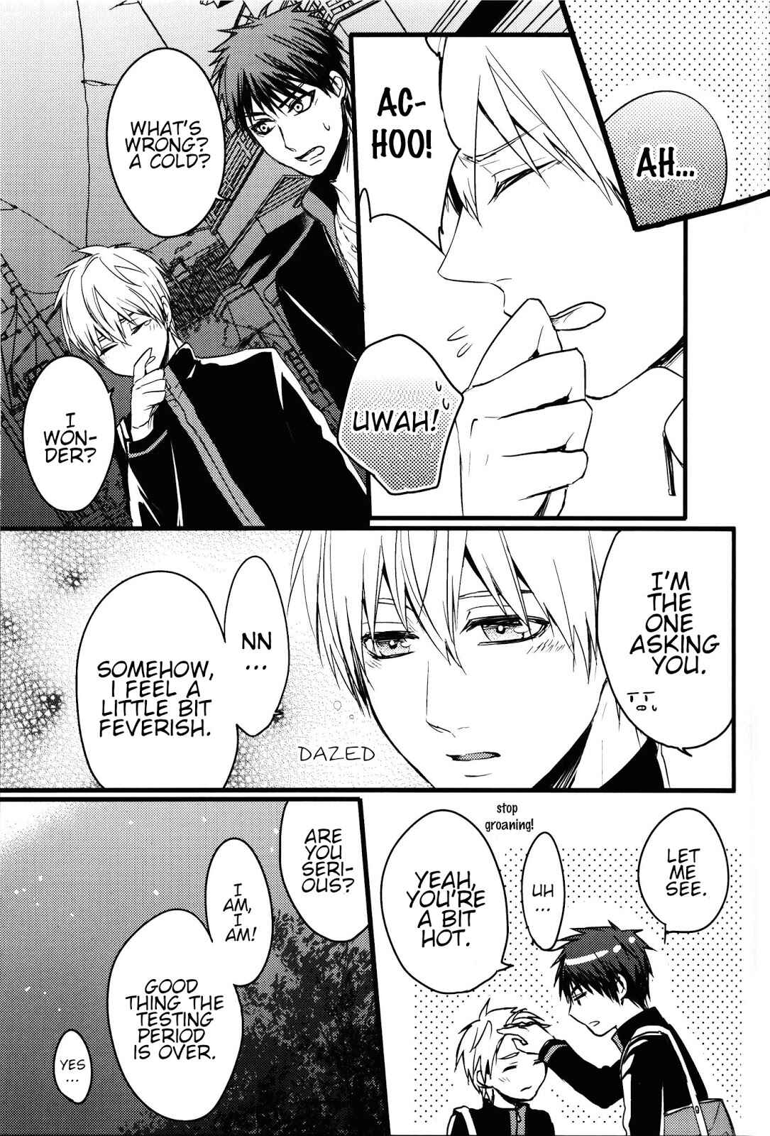 Page 3 Chapter Unknown_812f Kuroko no Basuke - Amaeta Gari Biyori (Doujinshi)