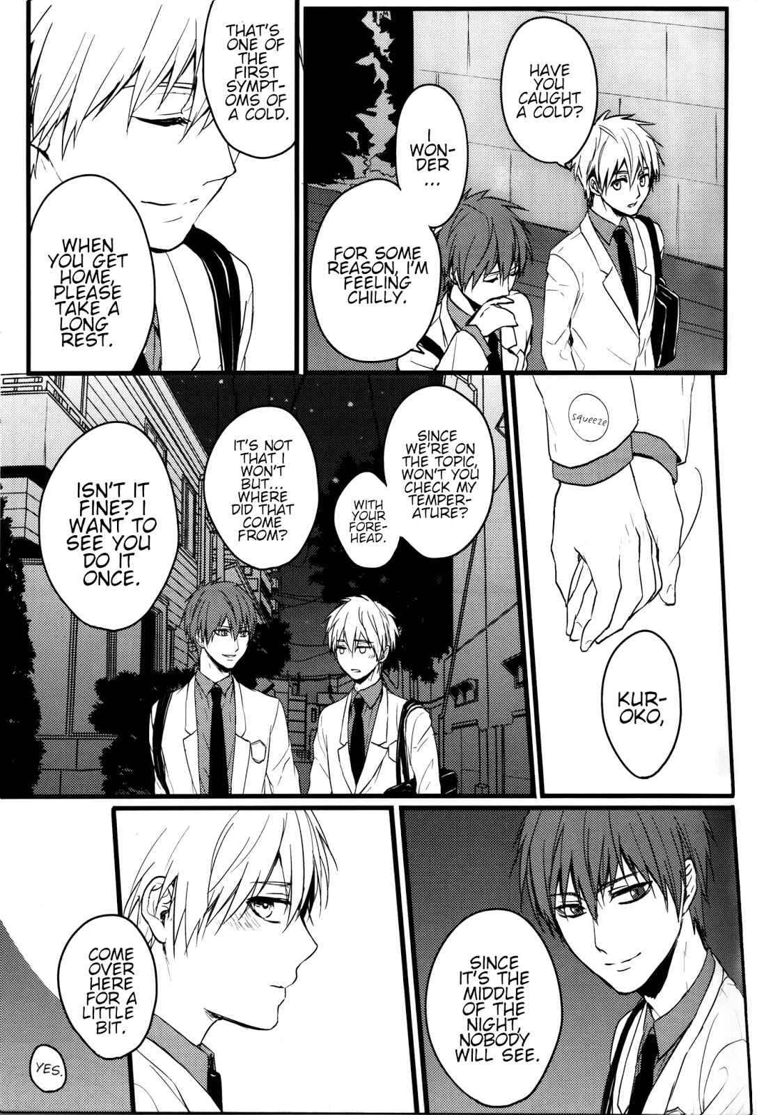 Page 5 Chapter Unknown_812f Kuroko no Basuke - Amaeta Gari Biyori (Doujinshi)
