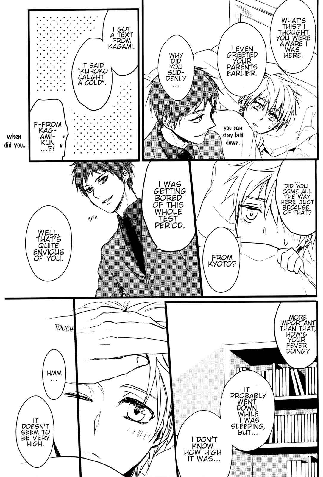 Page 9 Chapter Unknown_812f Kuroko no Basuke - Amaeta Gari Biyori (Doujinshi)