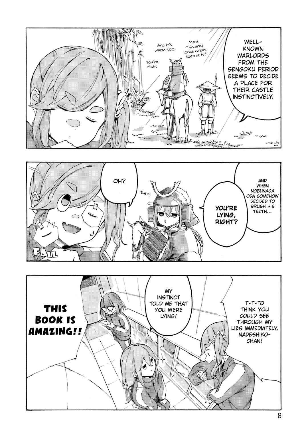 Page 6 Chapter 17 Yuru Camp △ Anthology Comic