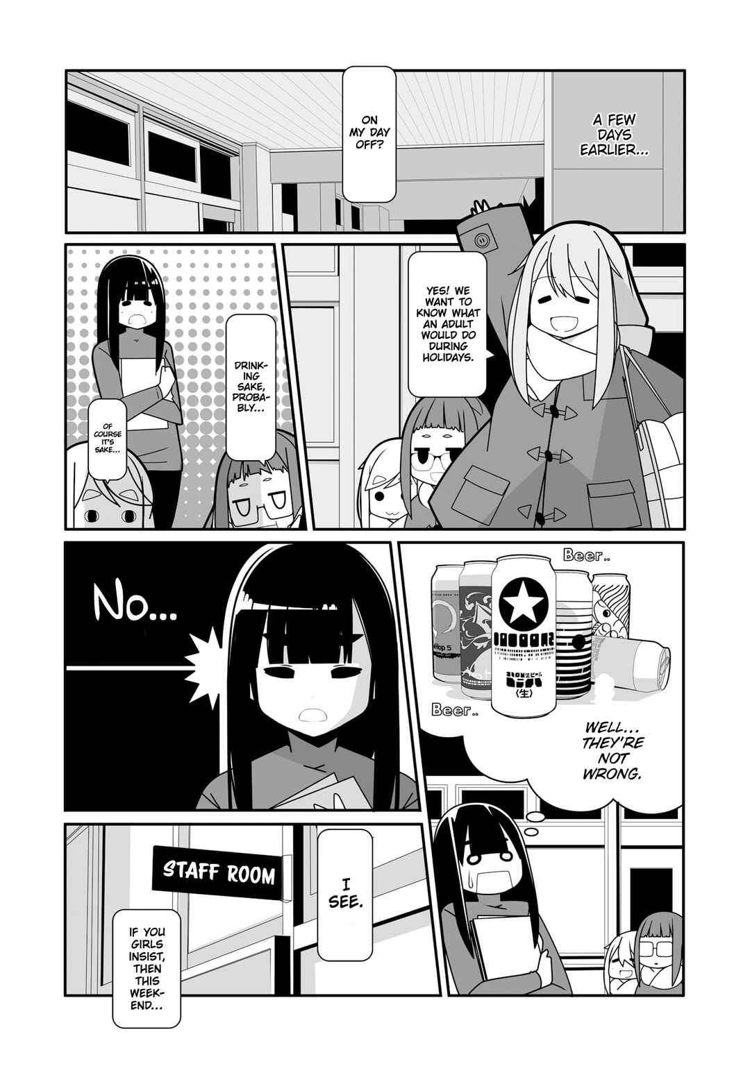 Page 2 Chapter 9 Yuru Camp △ Anthology Comic