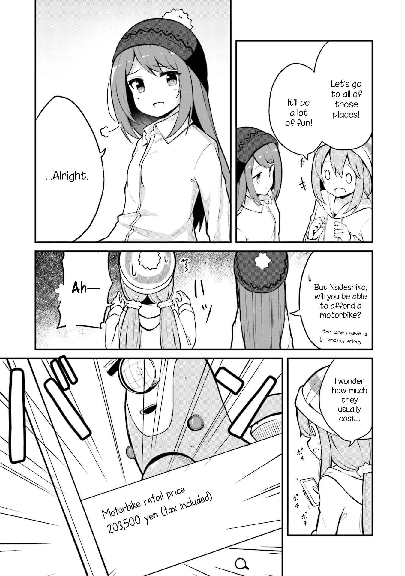 Page 9 Chapter 10 Yuru Camp △ Anthology Comic