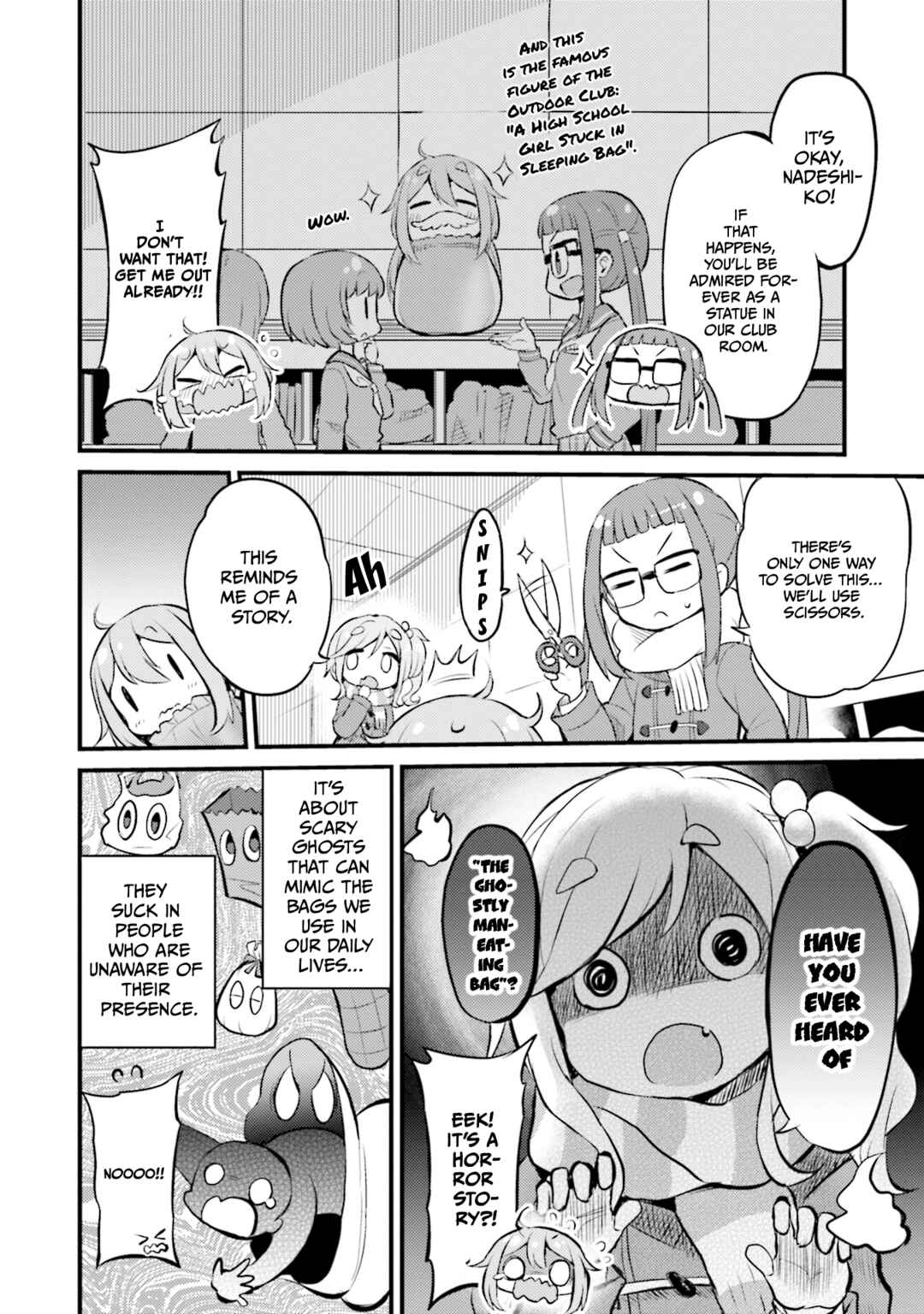 Page 4 Chapter 14 Yuru Camp △ Anthology Comic