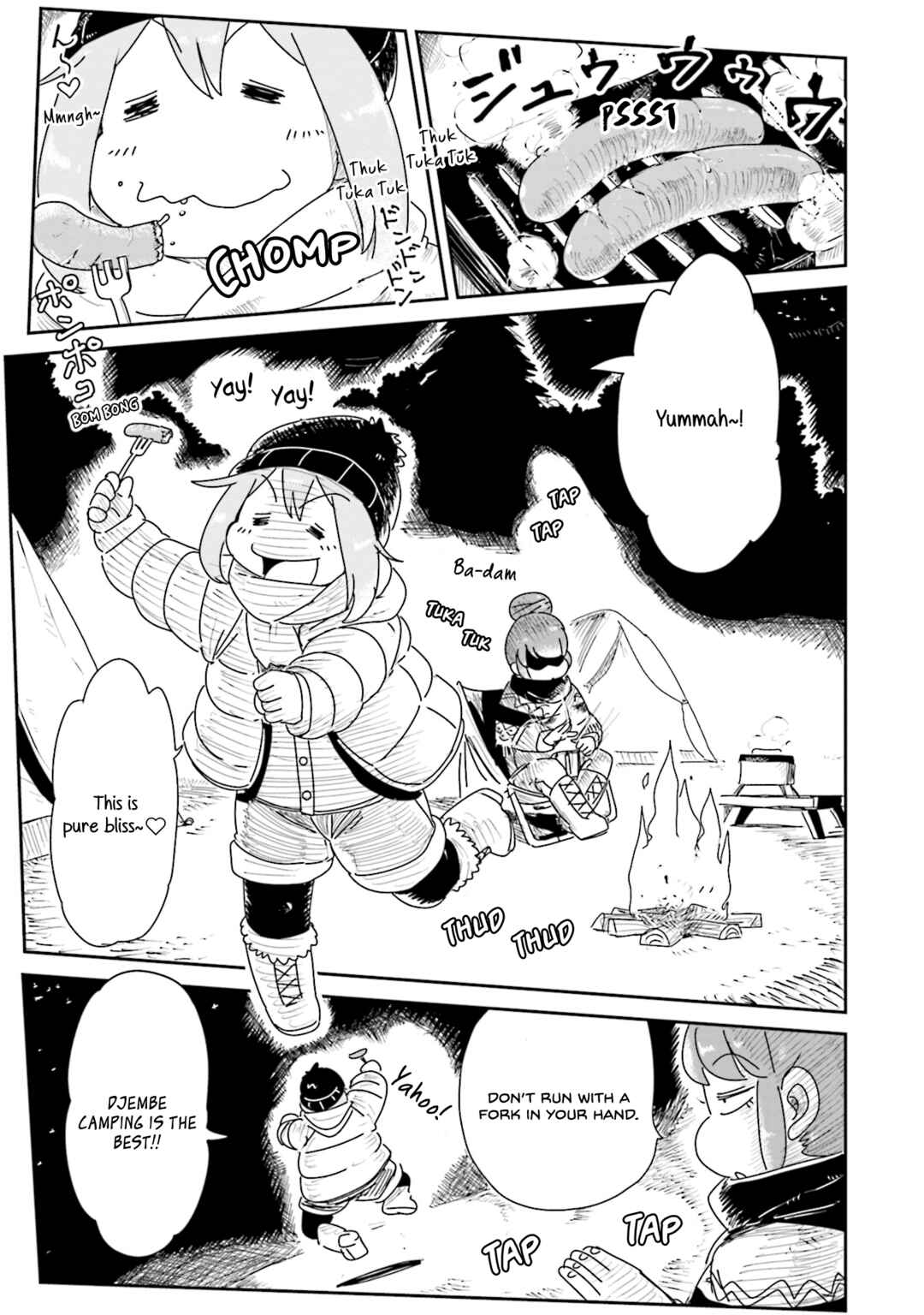 Page 9 Chapter 5 Yuru Camp △ Anthology Comic