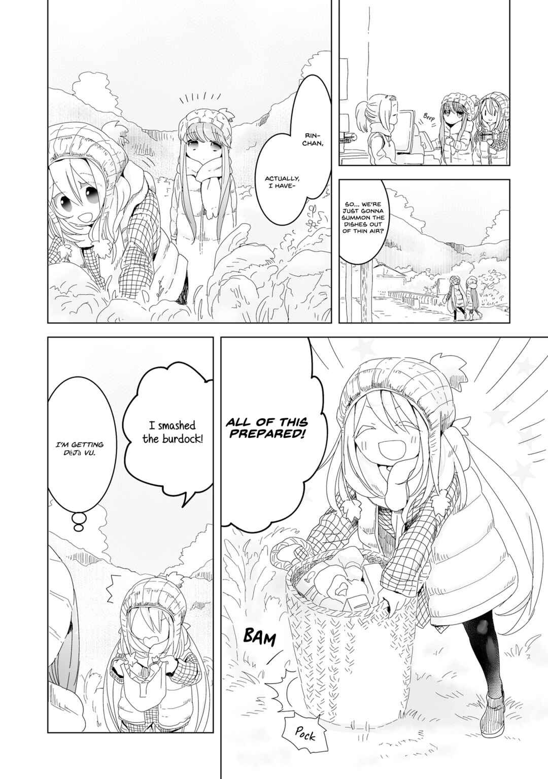Page 9 Chapter 6 Yuru Camp △ Anthology Comic