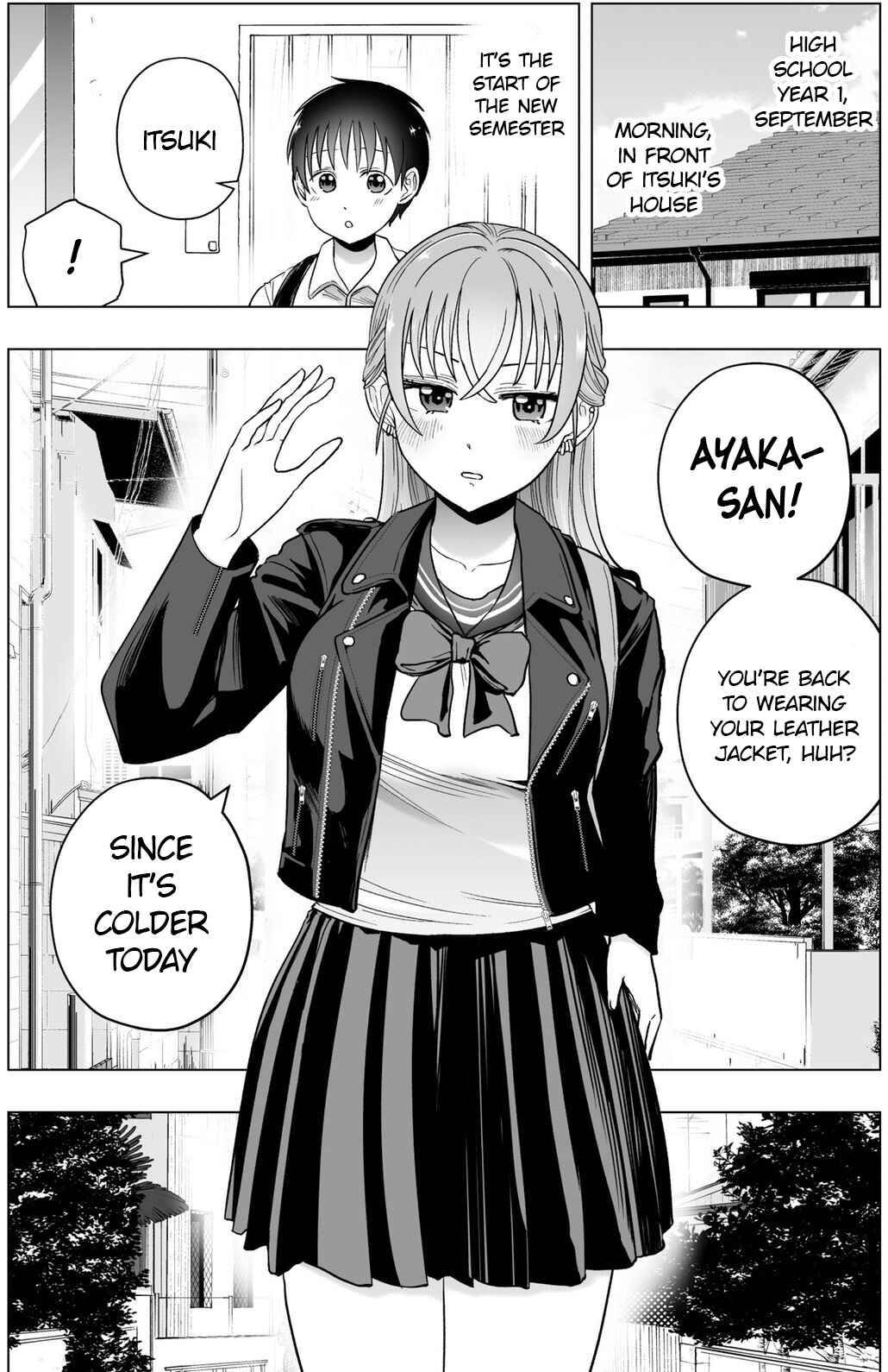 Page 1 Chapter 40 Yankee JK Ayaka-san no Jakuten